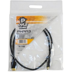 Pyle PHAA3 3 ft. HDMI Cable with 24k Gold-Plated Connectors