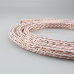 10M 5AWG 12TC 24 Strands 8N OCC Pure Copper Bulk Wire HiFi Bi-wire Speaker Cable