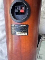 JCV -2000s “executive” micro-shelf stereo system fs-sd9 SP-FSSD9