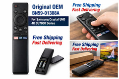 BN59-01388A Replace Remote for Samsung Smart TV UN55CU7000 UN58CU7000 UN65CU7000