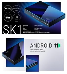 TV Box 8K UHD Amlogic S928X Android 11 8GB 128GB WiFi6 SK1 Navy S928X-K