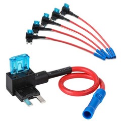 15PCS Fuse TAP Adapter Kit 12V 15 Amp 20Amp Car Add-a-circuit Mini ATM APM Blade