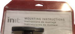 Init Home Theater Speaker Mounts NT-SWM2B Black Mount to Wall or Ceiling New