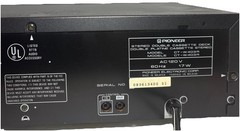 Pioneer CT-W504R Stereo Dual Double Cassette Deck—For parts—SHIPS IN 24 HOURS—