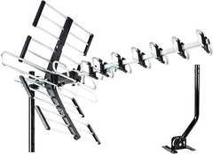 Five Star Outdoor HDTV Antenna up to 200 Mile, Digital Antenna, Kit + J Mount
