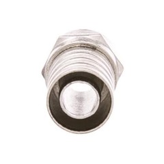 20 Pack F-Type Crimp-On Connectors Male Plug RG6 Coaxial Cable Antenna Connector