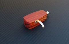 Custom-Made Wood Headshell for Ortofon SPU GT Royal N cartridges – Cocobolo Wood
