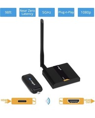 gofanco Mid-Range 1080p USB Type-C to HDMI Wireless Extender Kit – 98ft (30m)