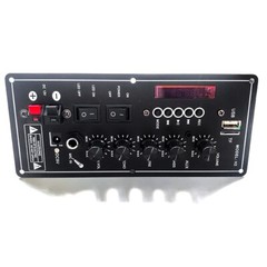 30-120W Power Amplifier Board USB Dac FM Radio TF Player Subwoofer bluetooth