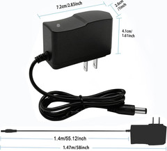 DC 24V 0.5A 500Ma Power Supply 12W AC Adapter 100-240V 50-60Hz AC to DC 24 Volt