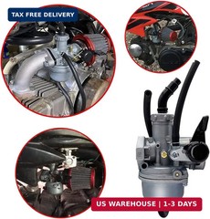 22mm Carb PZ22 Carburetor Air Filter Set For 110cc 125cc SSR CRF50 Pit Dirt B…