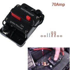 Breaker Inline 20-300A Circuit Stereo AMP Fuse For Car Audio RV Marine Reset