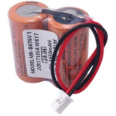 UK Stock For Mitsubishi MR-BAT6V1 2CR17335A WK17 6V 1650mAh battery with Plug