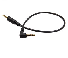 30cm Gold Plated 3.5mm to 3.5mm Jack to Jack Audio Cable Lead Short Aux Car
