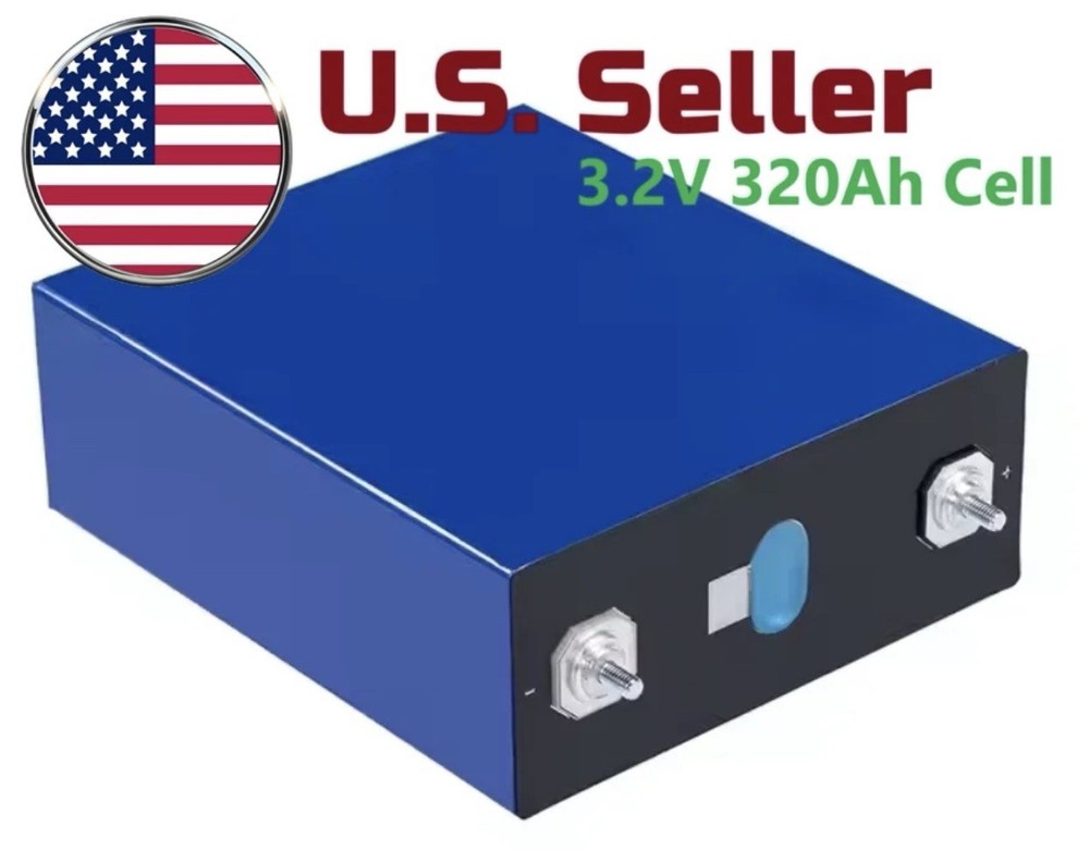 Grade A 320AH 3.2V LiFePO4 Lithium Battery | For Residential, Commercial & DIY