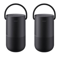 Bose 2x Portable Home Speaker, Triple Black #829393-1100 2