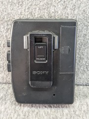 Sony Walkman WM-EX10 Cassette Player Tested Works Original Headphones Vintage