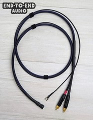 Turntable Tonearm Cable | Mogami Cable, Gold 5-Pin DIN, Dual Gold RCA or XLR