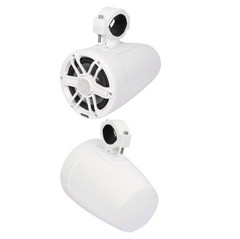 1PCS Audio 6-1/2″ 2-Way 150W Marine Tower Boat Speaker 12V DC RGB LED Light