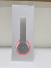 Ativa Kids Wireless Headphones Black – Cushioned Ear Pads – NEW