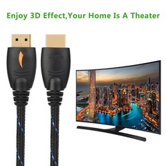 [66ft ~ 50ft | Support Full HD 4K 3D 1080p] with 24K Gold Plated HDMI Cable lot