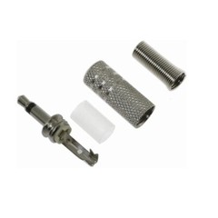 10 Pcs 3.5mm 1/8″ Mono Male Audio TR Plated Jack Plug Adapter Connector N493