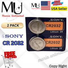1/2/5/10 Packs Sony CR2032 3V Button Lithium Coin Battery Expire 2034+