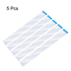 50 Pins 0.5mm Pitch 250mm FPC FFC Flexible Flat Cable 5Pcs (B Type)