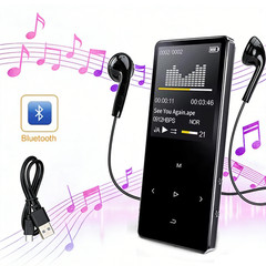 Bluetooth Support MP4/MP3 Lossless Music Player FM Radio Recorder Sport US