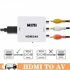 HDMI to AV 3 RCA CVBS Full HD Video 1080P AV Composite Converter Adapter