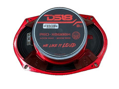 DS18 Midrange Loud Speaker with Bullet, 6×9 in Car Audio Speaker 400W PRO-X698BM