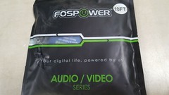 Lot of 2 – Fospower 10 Feet Premium 3.5mm Stereo Audio Car Cable Cord