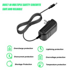 AC-DC Adapter Charger Fits for BC-1S06 6 Ports 1S 3.7V Li-Po Battery Balance