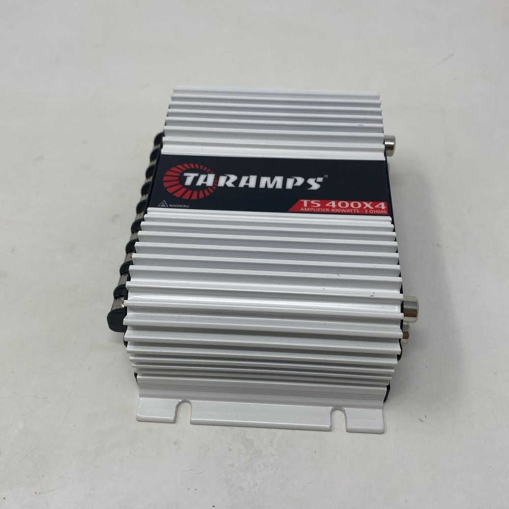 Taramps TS 400×4 V2 4-Channel Car Amp 400W RMS Silver/Black Small