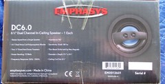 Emphasys Dual Channel In-Ceiling Speaker DC6.0 6 1⁄2″ Dual Channel In-Ceiling