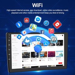[2G+32G] Car Radio for Toyota Vios Yaris 2007-2012, 9 inch Android 14 Touch S…