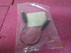Qty (30) 0.5ft 6in 12VDC 12V Power Cable Male to Male Plug VB870-DC-6