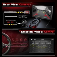 4+64 9″ Touch Wireless Carplay Android Auto Stereo for 2009-2015 Mazda Miata MX5