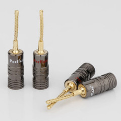 2MM Copper Banana Plugs Gold Plated Braided Speaker Cables Connectors Multiple