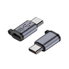 2pc Micro USB to Mini USB Type C Adapter Female Male Converter Connector Adapter
