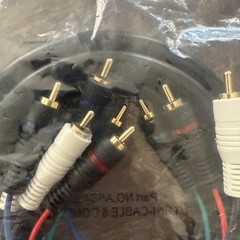 COMPONENT 6ft Cable Video AUDIO RCA 1080p HDTV Dvd VHS Tv