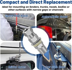 CB Antenna Stud Mount SO-239 3/8-24 Thread Heavy Duty For SUV Truck Ham Radio