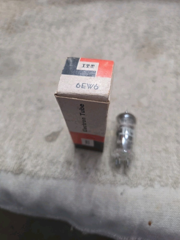 NOS ITT 6EW6 Vacuum tube