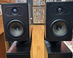 B&W BOWERS AND WILKINS CM1 CM2 CONCEPT 90 FLOOR STANDING SPEAKERS PAIR SET