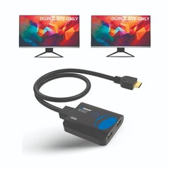 OREI HDMI Splitter 1 input 2 output 4K@30Hz with HDMI Male Connector (HD-102C)