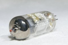 Telefunken EF804 O-Getter Silver Plate Painted Tip Diamond Mark on Bottom Strong