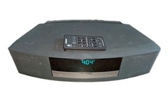 Bose Wave Music System AM/FM/CD Alarm Clock Radio W/Remote AWRCC1 Refurbished