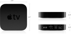 Apple TV 3rd Gen Streamer with A5 CPU, HDMI, Wi-Fi & 1080p HD [NO ACCESSORIES]