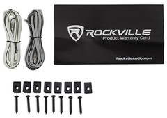 Pair Rockville RV5.3A 5.25″ 3-Way Car Speakers 600 Watts/100 Watts RMS CEA Rated