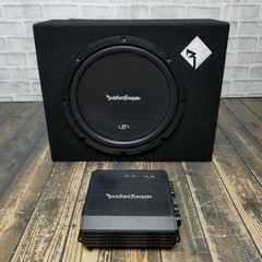 Rockford Fosgate Prime R1L-1X12 Sealed Enclosure Subbox 150W RMS 300W Peak 4 ohm